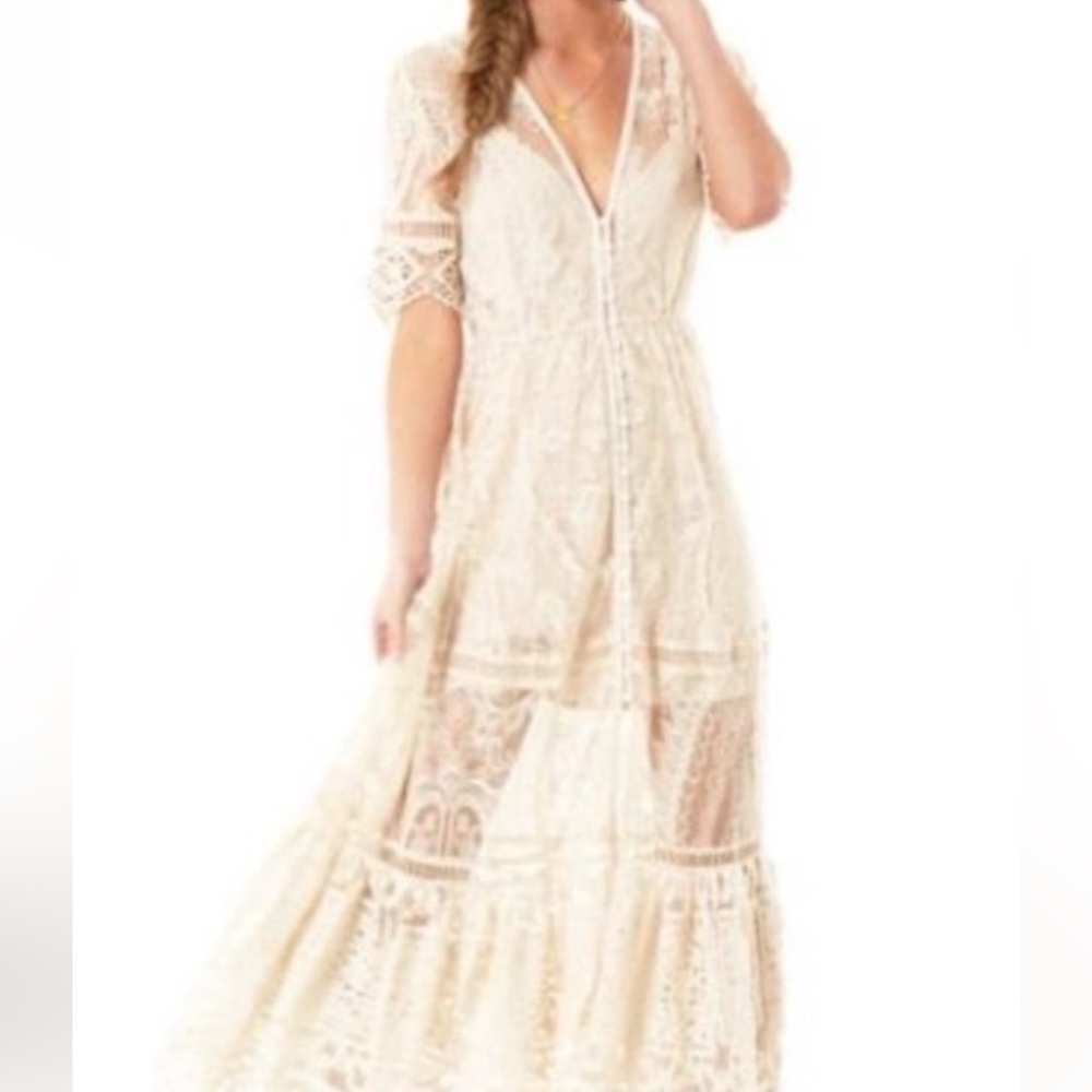 Spell & the Gypsy Rhiannon gown M white bridal?! - Picture 3 of 16